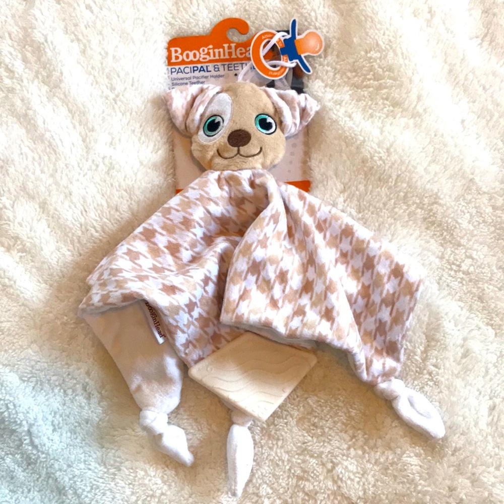 NWT | Pacipal & Teether | Dog